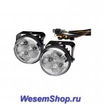 Светодиодные дневные ходовые огни Hella D 90мм (LED)  2PT 009 599-811
